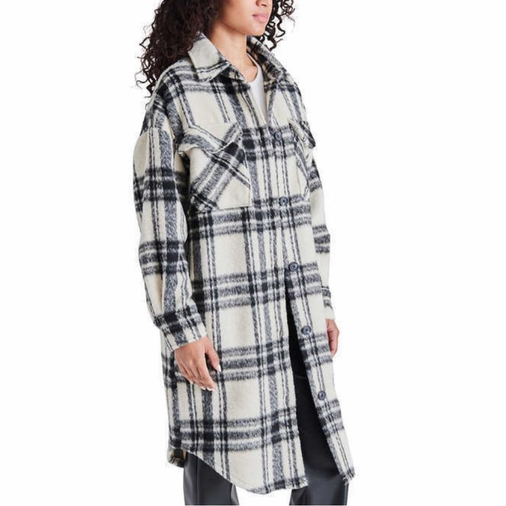 Steve Madden Ladies' Long Shirt Jacket Size XS New with Tags